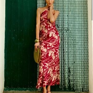 Reformation Yesenia Silk Dress - NWT size S